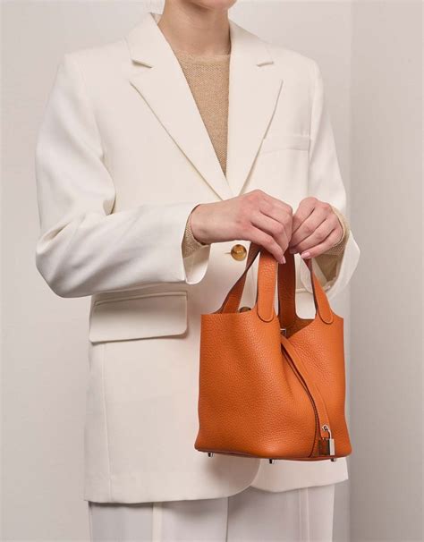 hermes orange picotin|Hermes picotin18.